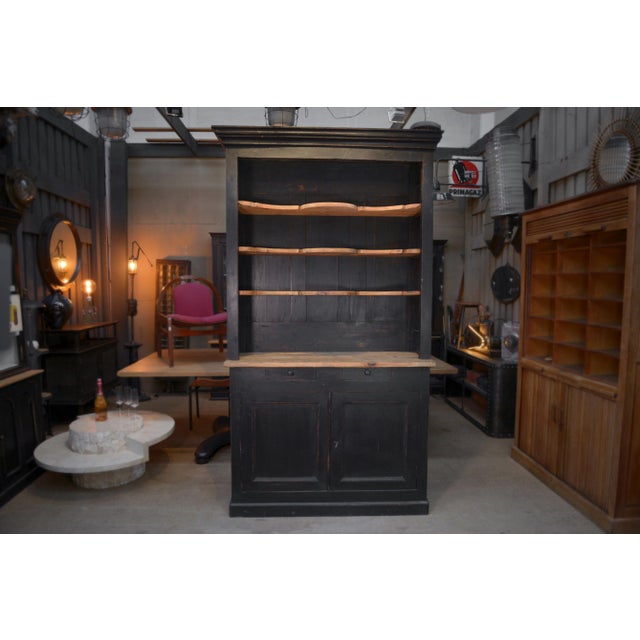 2-Body Sideboard in Fir, Late 19th Century For Sale - Image 4 of 15