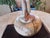 Late 19th Century Antique German Porcelain Footed Vase With the Mark of Rudolstadt and Straus, Handpainted Cockatoos For Sale - Image 5 of 17