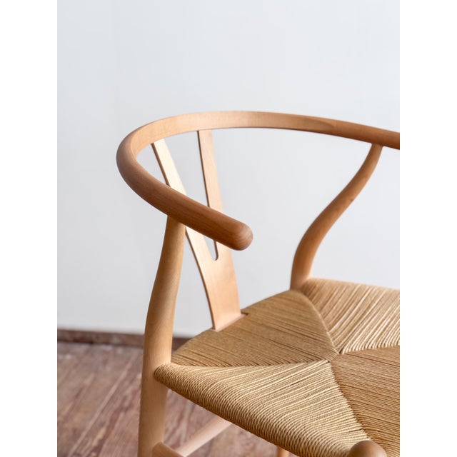 Mid-Century Modern CH24 Chair in Oak with Danish Cord by by Hans J. Wegner for Carl Hansen & Søn, 1960s For Sale - Image 17 of 18