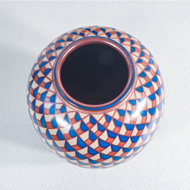 Majolica Vase by Bottega Vignoli, 1970s For Sale - Image 6 of 16