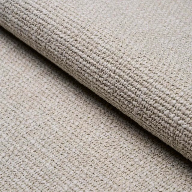 SAMPLE - Schumacher Sonny Indoor/Outdoor Fabric In Natural For Sale
