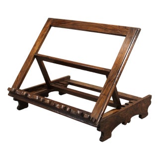 19th Century Table Lectern in Walnut, Italy For Sale