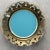 Round Brass Mirror, 1970s For Sale - Image 10 of 11