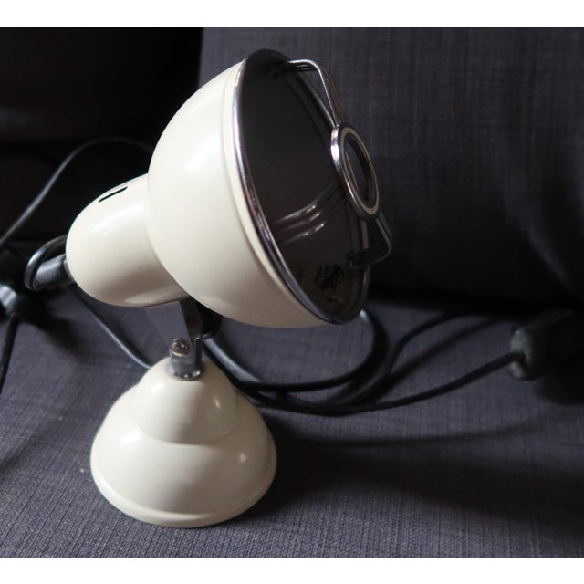 Vintage French Wall Hanging or Tabletop Lamp, Small and Functional Beauty For Sale - Image 9 of 9
