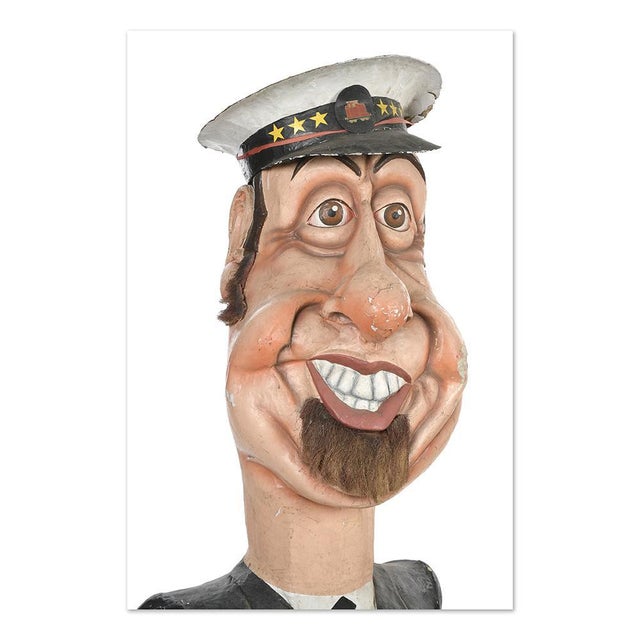 Large SNCF Fairground Papier-Mâché This piece is designed in the style of the selected designer and/or manufacturer