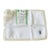 1950s Fine Belgian Linen & Lace Cocktail Napkins for K. Katen — Boxed Set of 8 For Sale