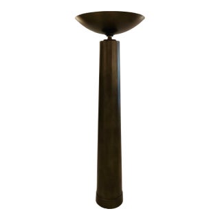 Global Views Modern Bronze Kylix Torchiere For Sale