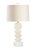 Contemporary Wildwood Ziegfeld Alabaster Table Lamp For Sale - Image 3 of 3