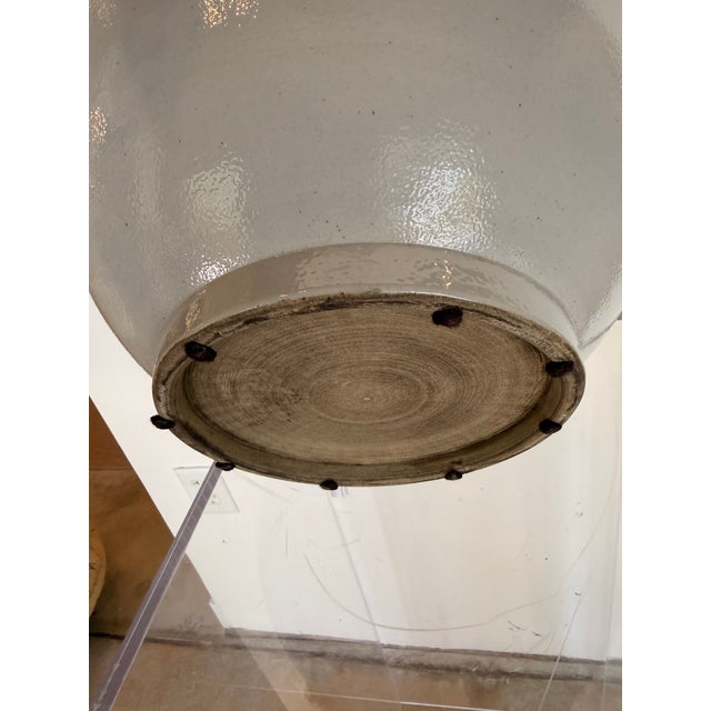 Tang HKG Gray Decorative Bowl For Sale - Image 4 of 4