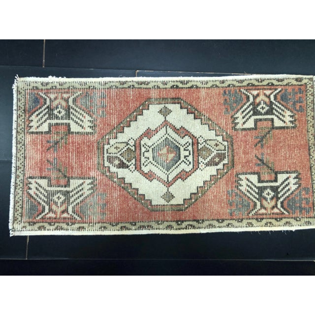 Handmade wool and cotton rug in Turkish Anatolia Carpet, Vintage Oushak Rug, Turkish Vintage Anatolian Rug, Handmade wool...