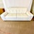 Knoll Early 21st C Modern Contemporary Cube White Leather Sofa, After Knoll. For Sale - Image 4 of 10