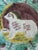 Victorian Era Majolica Dog Plates Arsenal Pottery Set of Three (3) For Sale - Image 6 of 12