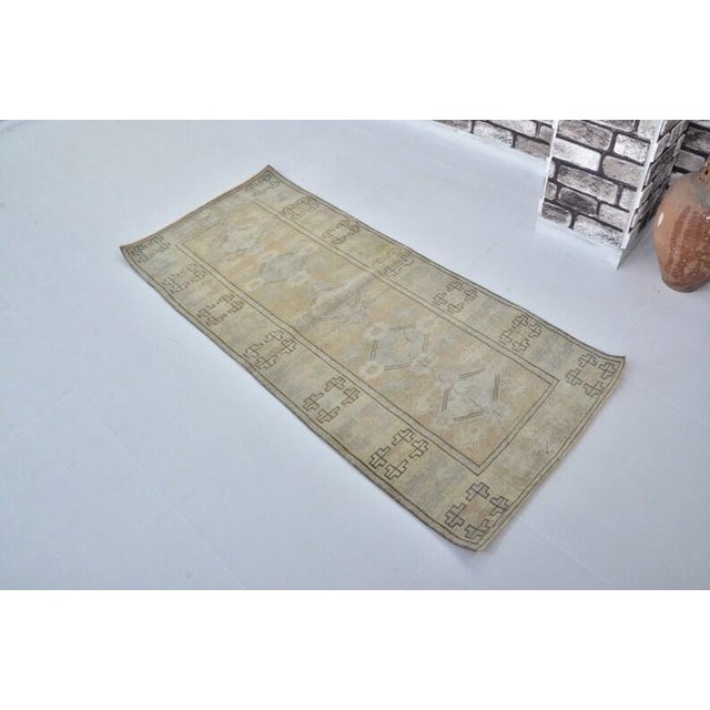 Turkish 1950s Anatolian Kurdish Small Carpet For Sale - Image 3 of 10