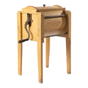 Circa 1890 Blanchard Wooden Butter Churn
