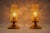 The lamps are executed with E14 Edison screw fit bulbs. It is in working condition. It runs both on 110 / 230 Volt. Good...