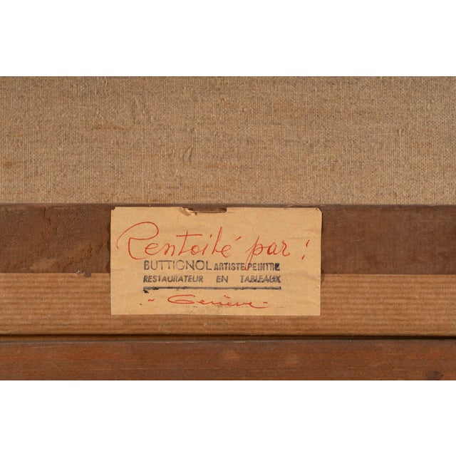 Gustave Saltzmann, Campagna Romana (Roman Countryside), Oil on Canvas For Sale - Image 12 of 16