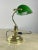 1980s Ministerial Lamp in Golden Metal and Colored Glass, Italy, 1980s For Sale - Image 5 of 10