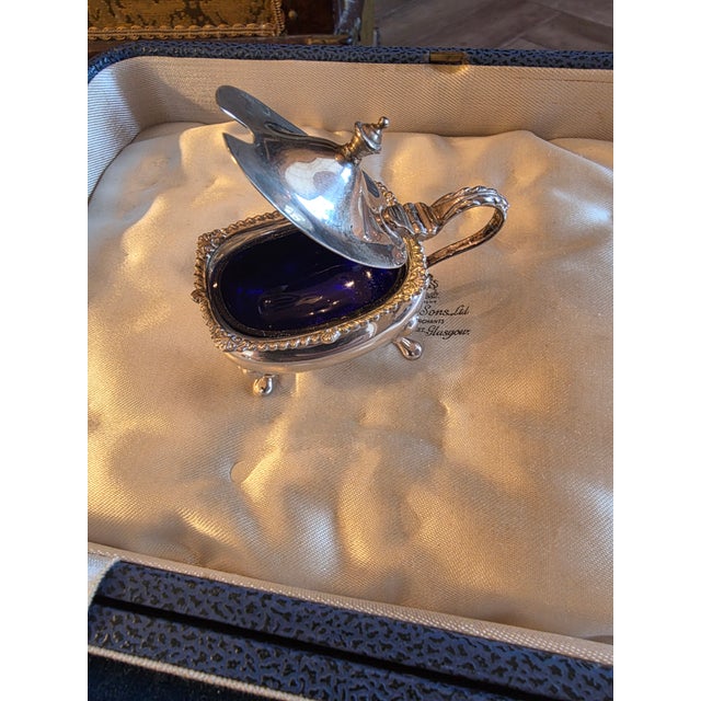 1937 10 Sterling Silver Condiment Set with box - 11 pcs For Sale - Image 11 of 12
