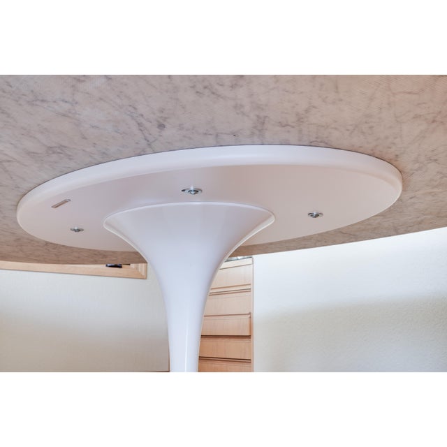 Stone Mid 20th Century Eero Saarinen Marble Tulip Dining Table by Knoll For Sale - Image 7 of 9