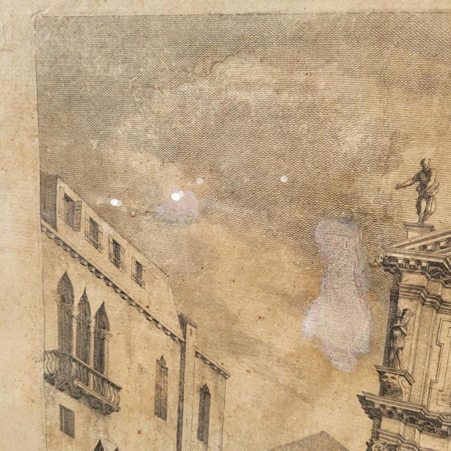 Views of Venice, Engravings, 18th-19th Century, Framed, Set of 6 For Sale - Image 14 of 18