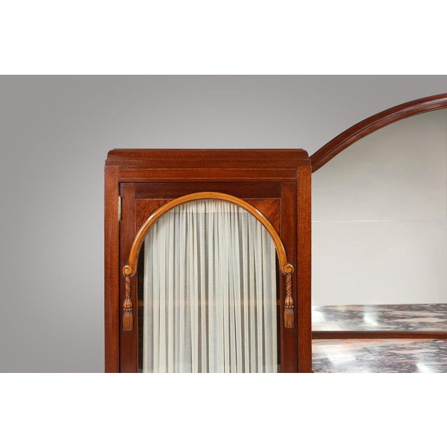 1930s Art Deco Cabinet attributed to De Coene, Belgium, 1930s For Sale - Image 5 of 18