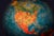 Rand McNally & Co. Vintage Italian Rand McNally Illuminated 12" Globe - Lights Up For Sale - Image 4 of 7