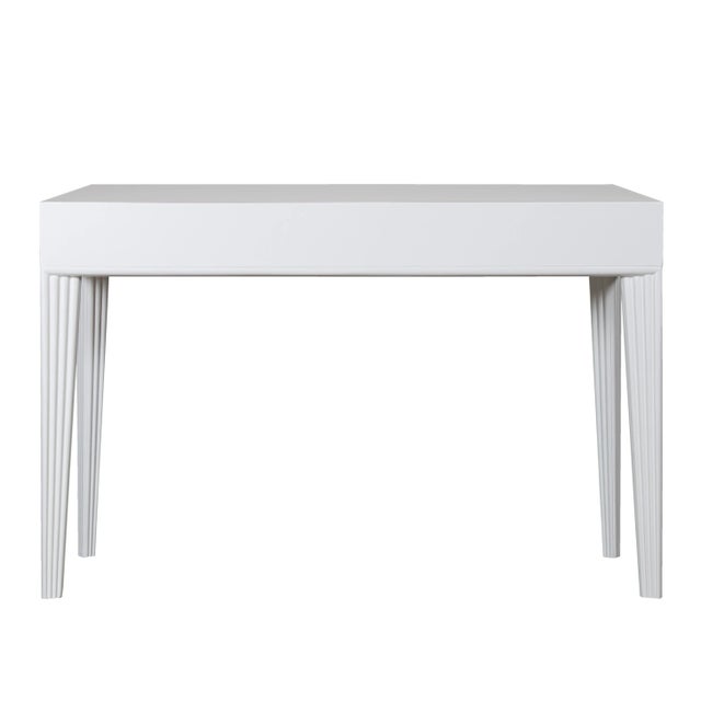 Not Yet Made - Made To Order Sedona Desk, White For Sale - Image 5 of 8