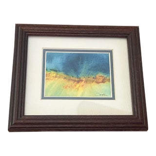 “Light Rhythms” Original Abstract Landscape Watercolor by Nancy Smith For Sale