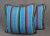 Colorful Woven Textiles Stripe Throw Pillow Covers - A Pair For Sale - Image 4 of 4