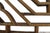 Wood Antique Transom Window in a Geometric Design For Sale - Image 7 of 11