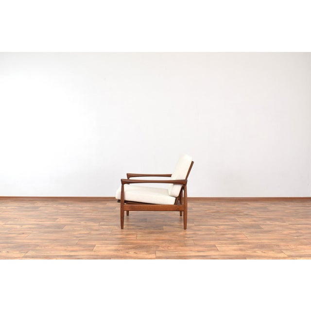 Beige Mid-Century Oak Kolding Armchairs by Erik Wørts for Ikea, 1960s, Set of 2 For Sale - Image 8 of 14