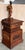 19th Pair of Italian Hand Carved Walnut Monumental Nightstands With Lamp For Sale - Image 4 of 13