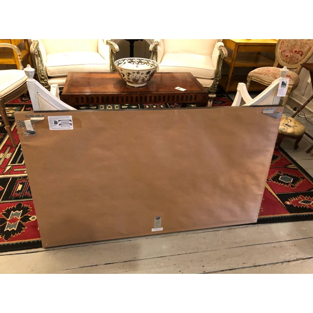 Vintage Kuba Cloth Panel in Custom Frame For Sale - Image 10 of 12