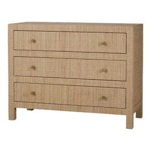 Natural Rattan Chest of Drawers