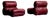 Space Age Lounge Chairs attributed to Gastone Rinaldi, 1970s, Set of 2 For Sale
