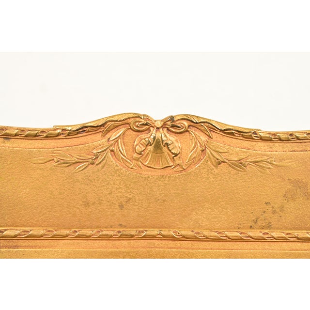 Tiffany Studios New York Louis XVI Bronze Doré Letter Rack For Sale In South Bend - Image 6 of 14