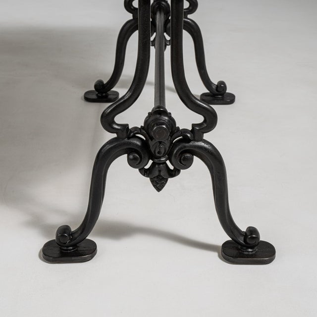 Cast Iron Bistro Table, Antique, France, Circa 1900 For Sale - Image 17 of 17