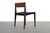 Cado Set of 4 Cado "Pia' Danish Modern Dining Chairs in Black For Sale - Image 4 of 8
