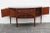 Brown Mahogany Inlay Demilune Long Server Sideboard Credenza Bathroom Vanity For Sale - Image 8 of 13