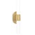 Regina Andrew Dixon Sconce Double, Natural Brass For Sale In Detroit - Image 6 of 6
