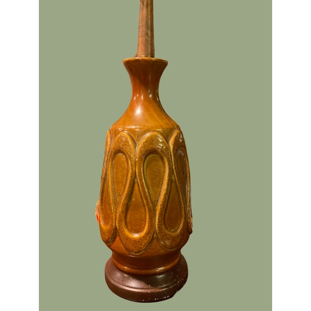 1960s Pair of Mid Century Lamps For Sale - Image 5 of 9