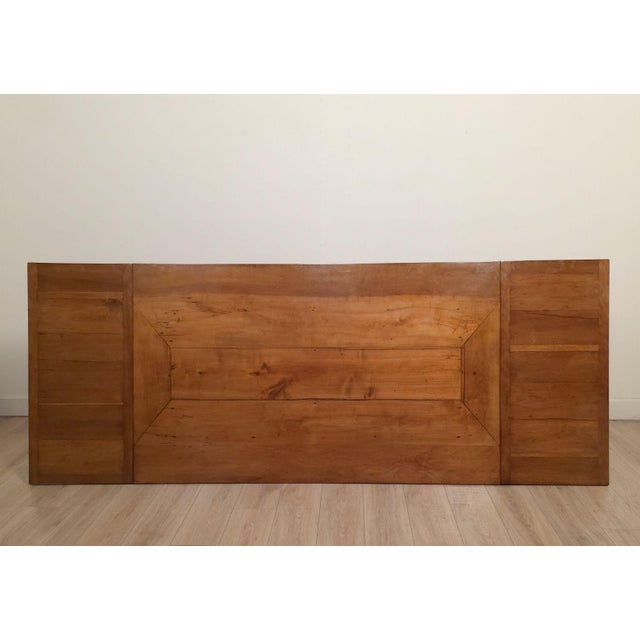 Fruitwood French Dining Table With Antique Elements For Sale - Image 12 of 12