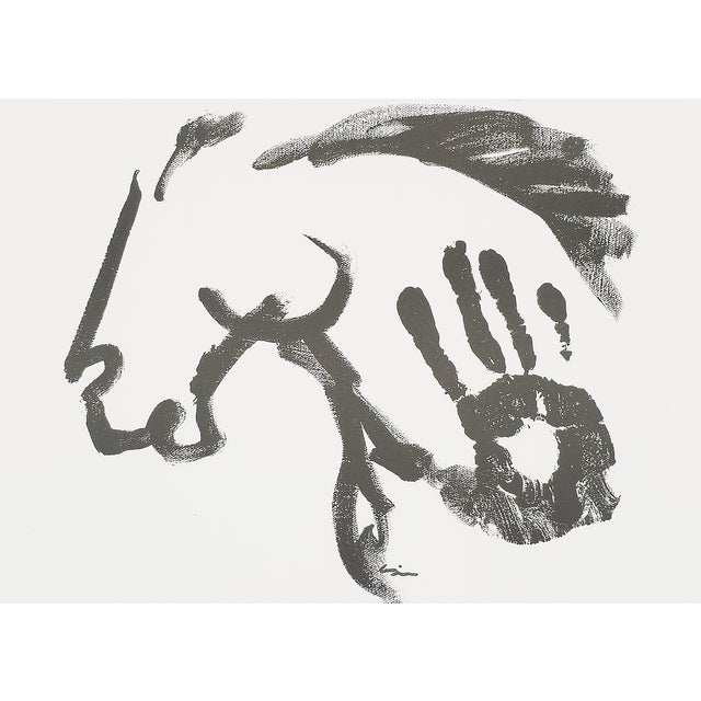 Sumi Stallion Bust (Print)* Virginia Cohn Parkum, c. 2020s In Sumi Stallion Bust, Virginia Cohn Parkum distills the power...