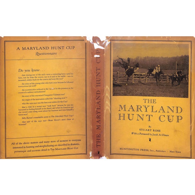 "The Maryland Hunt Cup" 1931 Rose, Stuart For Sale - Image 4 of 10