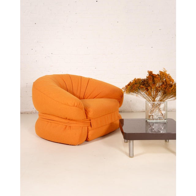 Textile Premiere Armchair by Adriano Piazzesi For Sale - Image 7 of 8