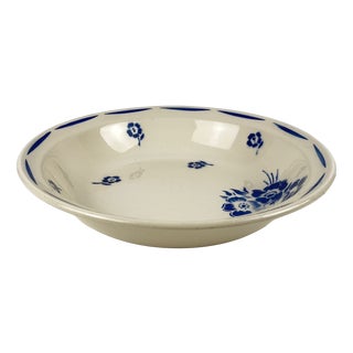 Low Salad Bowl from Badonviller, 1920s For Sale