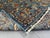 Blue Sultani Chobi Hand-Knotted Natural Dye Wool Rug - 4'11" X 6'10" For Sale - Image 10 of 11