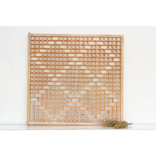 Bring a piece of history and refined artistry to your home with this magnificent antique lattice panel. This piece, a...