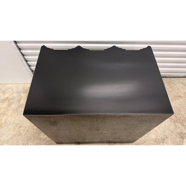 Pair of Oly Studio Style Sculptural Dark Wood Jackson Nightstands For Sale - Image 17 of 17