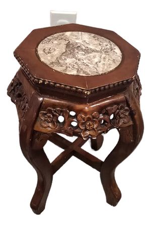 Antique Chinese Carved Hardwood Table
